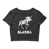 Alaska Deer Rudolph Crop Top