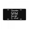 feminism is my second favorite f word License Plate