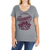 bayside high Ladies Curvy T-Shirt