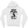 Best Friend Great Dane Zipper Hoodie
