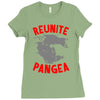 reunite pangea Ladies Fitted T-Shirt