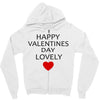 happy valentine day lovely Zipper Hoodie