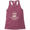 premium vintage 1977 classic perfectly aged limited edition Racerback Tank