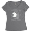 freedom is fabulous Women's Triblend Scoop T-shirt