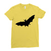 bat (3) Ladies Fitted T-Shirt
