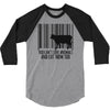 you can't love animals and eat them too! 3/4 Sleeve Shirt