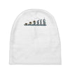 evolution of espionage Baby Beanies