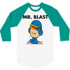 mr. blast 3/4 Sleeve Shirt