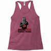 uncle black knight Racerback Tank