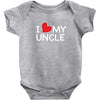 I Love My Uncle Baby Bodysuit
