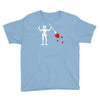 blackbeard's flag pirate edward teach Youth Tee