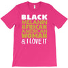 melanin african american woman T-Shirt