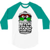 get a job, grouch! 3/4 Sleeve Shirt