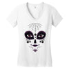 girl day of the dead Women's V-Neck T-Shirt