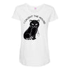 i caught the mouse Maternity Scoop Neck T-shirt