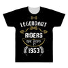 legendary riders are born in 1953 All Over Men's T-shirt