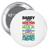 daddy you are my favorite superhero Pin-back button