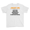 January Girl Hated By Many Youth Tee