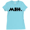 meh Ladies Fitted T-Shirt