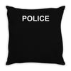 police Throw Pillow