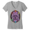 thanos 2 Women's V-Neck T-Shirt