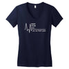 not that calm Women's V-Neck T-Shirt