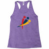 red blu yellow Racerback Tank