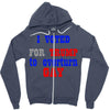 i voted for trump to overturn gay Zipper Hoodie