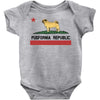 colifornia republic parody pugfornia republic Baby Bodysuit
