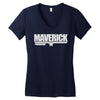 maverick Women's V-Neck T-Shirt