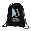 women's march 2017 on washington Drawstring Bags