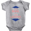 the man   the legend funny Baby Onesie