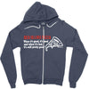 sex is like pizza when it&rsquo;s good, it&rsquo;s good and when it&rsquo;s bad it Zipper Hoodie