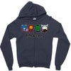hello avengers Zipper Hoodie