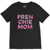 french bulldog mom V-Neck Tee