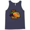 this girl likes tacos Tank Top