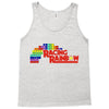 racing rainbow Tank Top