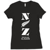 new zeland rugby sport Ladies Fitted T-Shirt