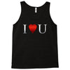 I love u heart Tank Top