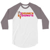 drunk'n donuts 3/4 Sleeve Shirt