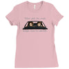 shotgun shuts his cakehole Ladies Fitted T-Shirt