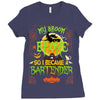 My Broom Broke So I Became A Bartender Ladies Fitted T-Shirt