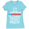 Donald trump The D Is Missing Ladies Fitted T-Shirt