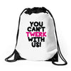 twerk Drawstring Bags
