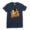 amazon fitness Ladies Fitted T-Shirt