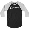 a boss hand sign 3/4 Sleeve Shirt