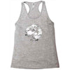 midnight desolation Racerback Tank