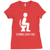 funny Ladies Fitted T-Shirt