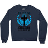 By Birth Christian By the Grace of God Crewneck Sweatshirt