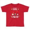 first grade christmas crew Toddler T-shirt
